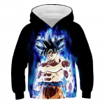 Mood vabaaja Anime Multifilmid Goku kapuutsid 3D prinditud laste kampsunid poisid t&uuml;drukud, lapsed lahedad t&auml;navar&otilde;ivad, pulloverid 150