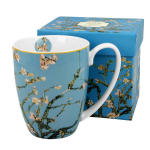 Les Tr&eacute;sors De Lily [R6664] &ndash; portselankruus 'Vincent Van Gogh' (Mandlipuu &otilde;itseb) - 10x8 cm (380 ml) sinine