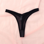 &Otilde;mblusteta stringid naistele Tiny Tangas Seksikas stringi naistepesu Naise l&auml;bipaistev v&otilde;rk stringid Pehme T-selja G-string XL