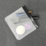 1 tk. Kaasaskantav veekindel pesukott naiste t&otilde;mblukuga, l&auml;bipaistev, kaasaskantav kosmeetikatoodete hoiukoti kott 220*200mm