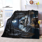 Jurassic Parki vooditekid Kodu Reisimine T&auml;iskasvanutele m&otilde;eldud flanelltekk diivanvoodi jaoks Elutoa diivan Lapsed Hoia soojas King-size 150x200cm
