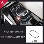 S&uuml;sinikkiust BMW 5 7-seeria F01 F10 F07 F25 F26 tarvikud Juhtk&auml;igukasti l&uuml;litipaneeli dekoratiivne katteriba auto 6 Type