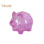 S&auml;&auml;stupott, sile pind, s&auml;ilitamine peen t&ouml;&ouml;tlus Ainulaadne armas multikas seakujuline raha s&auml;&auml;stukast Kodukaunistus lilla