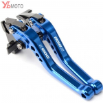 High quality Motorcycle Green CNC Adjustable Clutch Brake Levers For Kawasaki z800 Z800E 2013 2014 2015 kuld