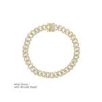 Kuuba lingi jalav&otilde;ru naine, roosa Bling teemant 8 mm roosa kuld, j&auml;&auml;tunud kett pahkluu k&auml;ev&otilde;ru Hip Hop Miami kuupmeetri tsirkoon jalg 25CM