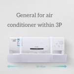 Konditsioneer tuuleklaas Universaalne tuulekindel seinale paigaldatav &otilde;hu v&auml;ljalaskeava deflektor k&uuml;lma &otilde;hu juhik valge