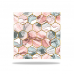 10 tk Luksuslik kuusnurkne l&auml;ikiv plaadikleebis K&ouml;&ouml;k Backsplash &Otilde;likindel vannituba Veekindel kodukaunistused Seinakleebised Peel Stick Kunstimaaling 30*30cmX10Pcs