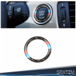 B+w E90 E92 E93 jaoks auto mootori k&auml;ivituspeatus s&uuml;&uuml;te v&otilde;tmehoidja kleebised s&uuml;sinikkiust ring M triibuline trimmi 3 seeria