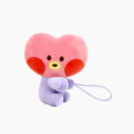 [Line Friends] BT21 TATA Mini Mini Nukk Kardinahoidja