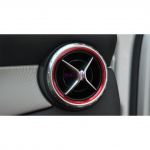 Auto Styling Vent &otilde;hu v&auml;ljalaskeava raami r&otilde;nga kate Mercedes Benz GLA CLA klass C117 X156 CLA180 CLA GLA 200 GLA220 jaoks 5 pieces