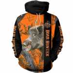 Boar Hunter meeste kapuuts Loomade jaht Camo Tattoo Pullover Harajuku vabaaja ELK Hunte dressipluusid 3D Prinditud Suured riided M