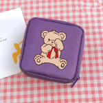 Naiste kaasaskantav h&uuml;gieenisidemete tampooni hoiukott Puuvillane reisimeigi hoiukott Kirjanduslik t&otilde;mblukuga m&uuml;ndikott Mitmesuguste asjade hoiukoht