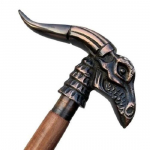 Antiikse v&auml;limusega udupeaga draakoni puidust jalutuskepp viktoriaanlikus stiilis jalutuskepid, kokkupandavad puidust meeste ja naiste disaineri kingitus