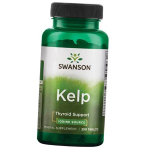 Jood, Atlandi vetikad, Kelp, Swanson 250 tab (36280017) 250tab