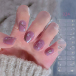 22 Tips Poolkuivanud geelk&uuml;&uuml;nte kleebised Moodsad &uuml;hev&auml;rvilised manik&uuml;&uuml;ri kleebised UV LED-lamp Vajadus geelk&uuml;&uuml;nekleebised k&uuml;&uuml;nekleebiste kaunistus