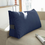 Suur seljatugi elutuba voodi k&otilde;rval ristk&uuml;likukujuline seljatoe padi Queen padi nimmepadi nimmepadi 80*35*20cm