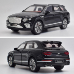 1/24 Scale Bentley Bentayga Diecast automudeli m&auml;nguasi, tagasit&otilde;mmatav m&auml;nguasi koos heli ja valgusega lastele V&auml;ikelaste poistele T&uuml;drukutele Kingikogu 1/24-21.5x8.2x7.3cm must