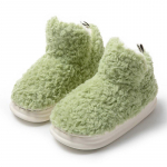 Talvised lambavillast puuvillased sussid Uued kohevad pl&uuml;&uuml;ssussid karusnahast lamedad jalan&otilde;ud &otilde;ues Naiste puuvillased saapad Paks tald soe fliis Avaleht 35-36 roheline