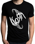 Korn Band Skeleton Sign Bone Logo Unisex T-s&auml;rk Mood T-s&auml;rgid S