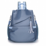 Veekindel Oxfordi seljakott Naiste tutiga seljakott, suure mahutavusega &otilde;pilase koolikott sinine