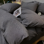 Puhas puuvill pestud puuvill voodi neljaosaline komplekt puhas puuvill ins voodipesu &uuml;hev&auml;rviline voodilina kolmeosaline komplekt hall tekikott voodilina 1.2m bed sheet 3pcs