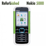 Renoveeritud Nokia originaal Nokia 5000 Mobiiltelefon Mobiiltelefon No charger roheline