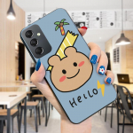 V&auml;rvitud mustriga telefoni&uuml;mbris P&otilde;rutuskindel pehmest silikoonist TPU kaitsev telefoni&uuml;mbris Samsungi kaanele Samsung A01