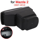 Mazda 2 k&auml;etoe universaalse auto keskse k&auml;etoe hoiukarbi topsihoidja modifikatsioonitarvikute jaoks must