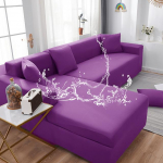 Veekindlad diivanikatted &uuml;hev&auml;rvilised nurgadiivani katted elastsed diivanikatted elutoa diivanikomplekt lemmikloomadele lastele 2 seater 140-185cm lilla