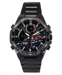 Casio Edifice Analoog-Digitaalne Mobiilne &Uuml;hendus Must Tihvtiketas Tough Solar ECB-950DC-1A 100M Meeste K&auml;ekell must