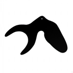 Intraoraalne sulam fotokontrast, must taustatahvel Suu p&otilde;sk Palatal fotograafia kontrastaine &ndash; C