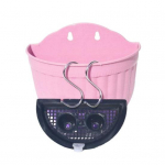 Vaigu plastist veehoidla Seinale riputatav korv Lillepott Koduaia sisekujundus S roosa