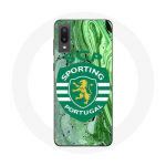 Samsung Galaxy A02 &uuml;mbris scp sportliku portugali rohelise taustaga