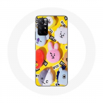 &Uuml;mbris Xiaomi Redmi Note 11s 5G BTS Bangtan Sonyeondan BT21 Tata Chimmy Cooky Rj Shooky Koya Mang Et Van jaoks