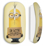 Minion I Am With Stupid Wireless Mouse