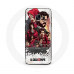 Samsung Galaxy S7 &uuml;mbris La Casa De Papel plakatikunst