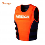 Kvaliteetne S-4XL professionaalne p&auml;&auml;stevest t&auml;iskasvanute ujumiseks kalap&uuml;&uuml;gi p&auml;&auml;stevestiga veespordiga suvise ujumise elluj&auml;&auml;misjope 4XL oranž