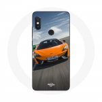 &Uuml;mbris Xiaomi Redmi Note 5 AI kahe kaameraga Formula 1 McLaren Orange jaoks