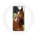 Coque pour Samsung Galaxy A13 5G Quarter Horse Marron Race de cheval