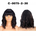 MISSQUEEN S&uuml;nteetiline l&uuml;hike laineline parukas &otilde;lgade pikkusega naiste kuumakindlad parukad naistele igap&auml;evaseks peol kasutamiseks 35cm