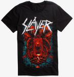 Slayer Goat Skull Heavy Metal Band Unisex T-s&auml;rk S