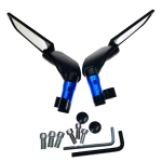 For CFMOTO CF650 CF150 CF250 CF400 CF700 Universal Modified motorcycle rearview mirror rotating fixed wind wing reflector B