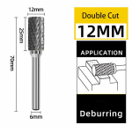 SB-5 volframkarbiidist frees &frac14;&rdquo; l&auml;bim&otilde;&otilde;duga(6,35 mm) Varre &frac12;&rdquo; l&otilde;ikuri l&auml;bim&otilde;&otilde;t 1&rdquo; pikkus, professionaalne volframviil SB-5