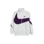 Nike Suure Swooshiga Logoga Sherpa Jakk Meeste &Uuml;ler&otilde;ivad Sail-White DH2474-156 XS