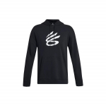 Under Armour Curry Logo Fliisist Kapuutsiga S&auml;rk Meestele Must 1380839-001 XL