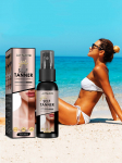 1 pudel 60 ml isepruunistav sprei nisutaolise pronksiga naha niisutamiseks, niisutamiseks ja toitmiseks ning nahatooni tumendamiseks one-size must