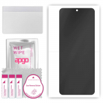 apgo Hydrogel Privacy Matte Screen Protector for Tecno Pova Neo 2, Anti Spy, Hydrogel Film, Flexible, Soft TPU with positioning layer easy installatio