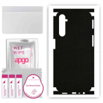 apgo Protective Skin Sticker for the back+sides compatible with Realme 6, Full Wrap Film, Foil, Vinyl - Pattern Matrix