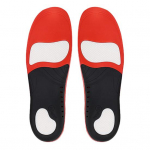 Plantaarne fastsiit taldmikud meestele naistele raskekaaluline tugi k&otilde;rge jalav&otilde;lv lamedad jalad valu leevendamine ortopeedilised taldmikud 220+ lbs hingav l&ouml;&ouml;gikindel S punane