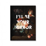 Lillekunsti Plakat Me Oleme K&otilde;ik Hullud Tsitaat Ilus V&otilde;i Lahku Naljakas L&otilde;uendimaal Ja Prinditud Seinapildid Elutuppa Kodudekoratsioon 21x30cm No Framed